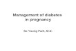 Management of diabetes