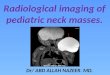 Presentation1.pptx, radiological imaging of pediatric neck masses