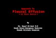 Emergency Medicine Approach To Pleural Effusion