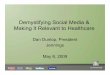 Best Uses of Social Media in Healthcare