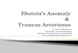 Ebstein’s anomaly & Truncus Arteriosus