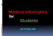 Medical informatics,  medical students