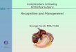 Complications Following Antireflux Surgery: Recognition and Management