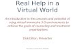 Real Helpin A Virtual World June2008
