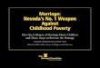 Marriage Poverty - Nevada