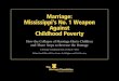 Marriage Poverty - Mississippi