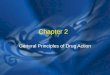 General principles of drug action