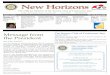 New Horizons Volume 1 Issue 1