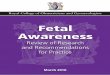 Fetal awareness review