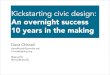 Kickstarting Civic Design