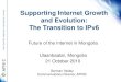 Supporting internet growth and evolution