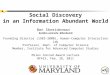 NFAIS-Social Discovery in an Information Abundant World
