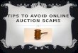 Tips to Avoid Online Auction Scams, bp holdings