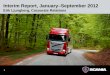 Scania Interim Report January-September 2012