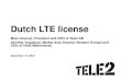 Dutch LTE license 20121214