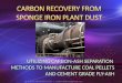 CARBON RECOVERY FROM SPONGE IRON PLANT DUST