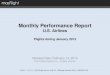 masFlight January 2013 Monthly Performance Report