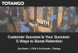 Customer Success is Your Success: 5 Ways to Boost Retention