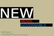 New Media: New Tools New Governance (Premium)