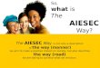 Understanding AIESEC