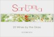 Santaella | Wines by the glass
