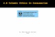 Chapter 4: Islamic Ethics in Consumerism