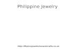 Philippine jewelry