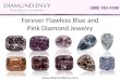 Forever Flawless Blue and Pink Diamond Jewelry