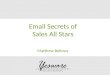 Email Secrets of the Sales All Stars