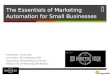 The Essentials of Marketing Automation for Small Businesses