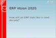 ERP Vision 2020