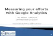 Google Analytics Presentation for SCANPO February 2014