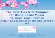 Using Social Media to Grow Your Aesthetic Practice