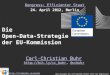Die Open-Data-Strategie der EU-Kommission