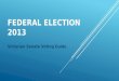 Australian Federal Election 2013 - Senate preference flows for Victoria