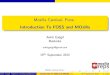Introduction to Foss and Mozilla