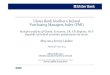 Slide Pack, Ulster Bank NI PMI, May 2014