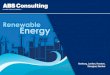 ABS Consulting Renewable Energy Overview
