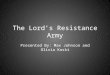 The lord’s resistance army