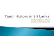 Tamils In Sri Lanka -- by Mathavakrishna(Marty) Gnanananthan