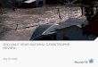 Munich Re 2011 Half Year Natural Catastrophe Review