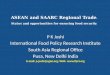 ASEAN and SAARC Regional Trade- PK Joshi