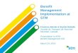 Benefit management implementation at STM