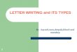 Notes -how to write business letters