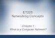 ET225 Networking Concepts