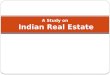 Indian real estate   industry analysis