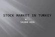Stock market in turkey