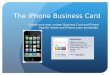 The iPhone Bus Card App