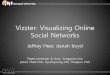 paper summary for discussion; viszer, visualizing online social networks