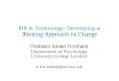 HR & Technology: Understanding Change Management in Organisations - Adrian Furnham